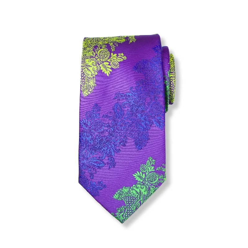 Royal Luxe Floral Tie