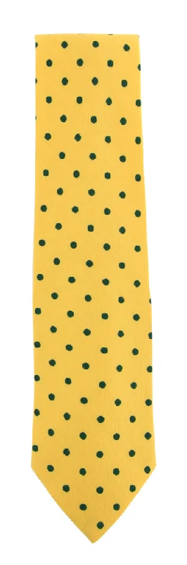 E. Marinella Yellow Wool Tie