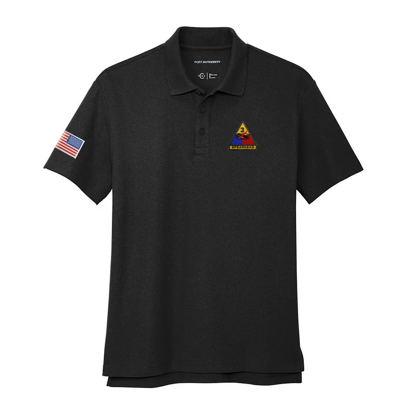 Men's Shirts with Hidden Pockets3rd Armor Cotton Blend Polo Shirt