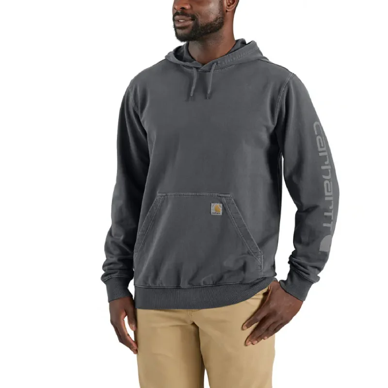 Men's Three-Quarter Sleeved TopsCarhartt Men's Re-Engineered Relaxed Fit Graphic French Terry Hoodie