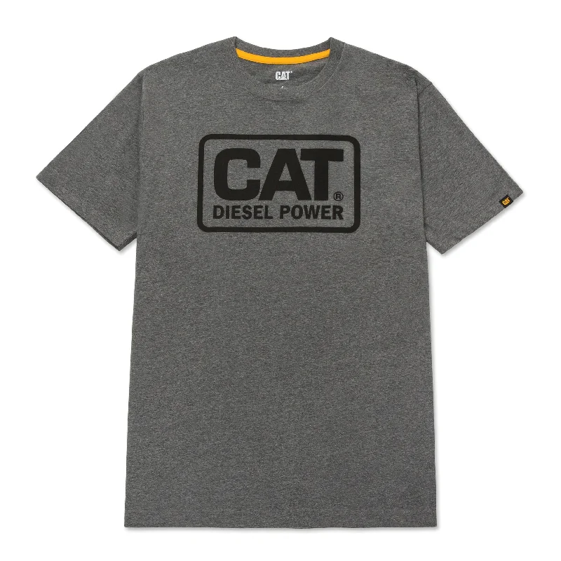 Men's Shirts with Zippered PocketsCAT Men's Diesel Power T-Shirt