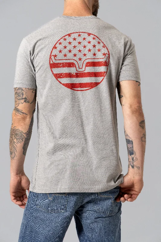 Men's Shirts with Double-Breasted DesignsAmerican Bullseye Shirt