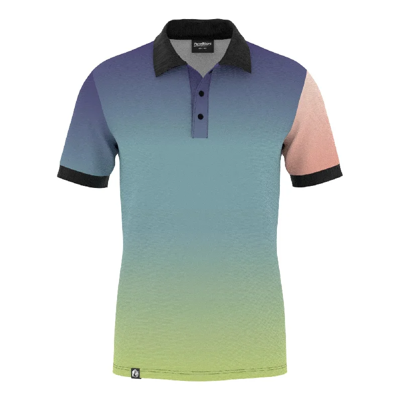 Men's Shirts for Beach OutingsMulti Tone Polo Shirt