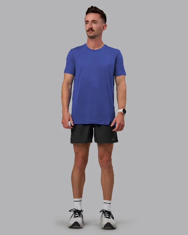 Men's Shirts with Elastic WaistbandsPace Running Tee - Power Cobalt