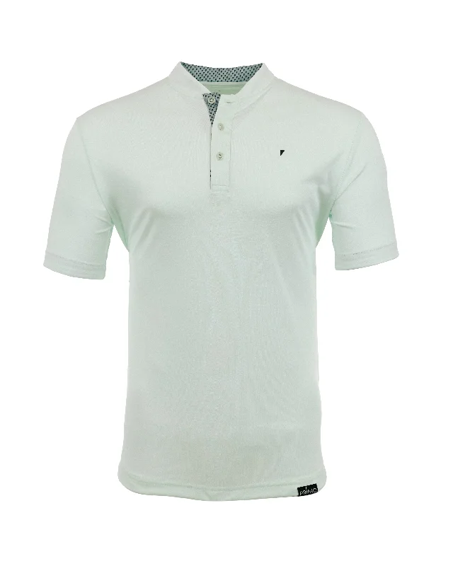 Men's Shirts with Full PlacketsMint Blade Polo