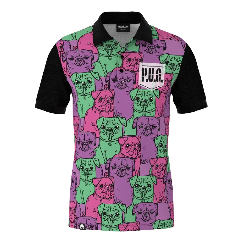 Layered Men's VestsPUG Polo Shirt