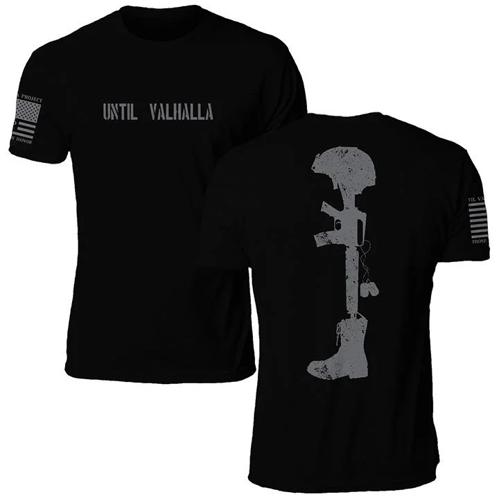 Men's Shirts with Logo EmbossmentsUntil Valhalla