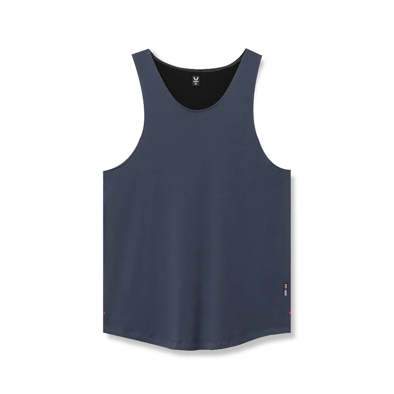 Men's Shirts with Animal Prints0808. Supima® Vented Tank - Navy