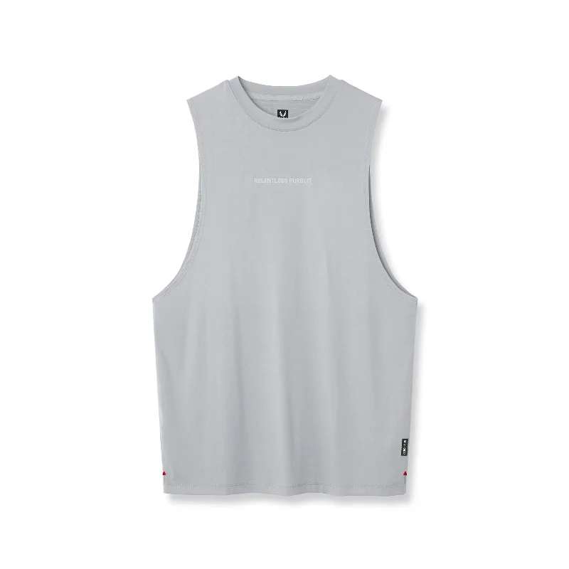 Men's Shirts with Graphic Prints0837. 3D-Lite® 2.0 Lycra® Muscle Tank - Slate Grey "RP"