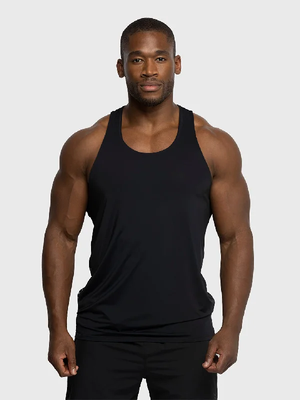 Men's Shirts with Roll-Up SleevesBARRY'S BLACK CORE RACER TANK