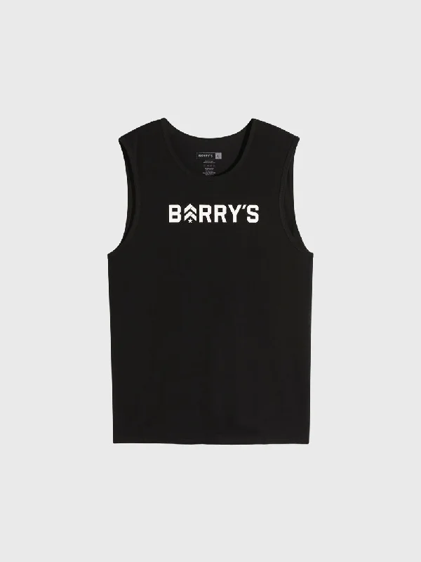 Men's Shirts with Spread CollarsBARRY'S BLACK FEARLESS TANK