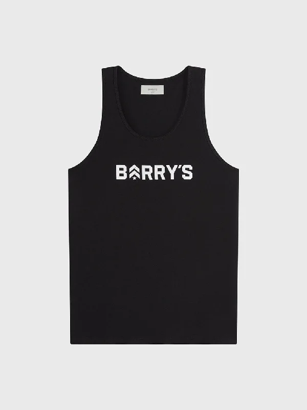 Men's Shirts with Adjustable CuffsBARRY'S BLACK VINTAGE TANK