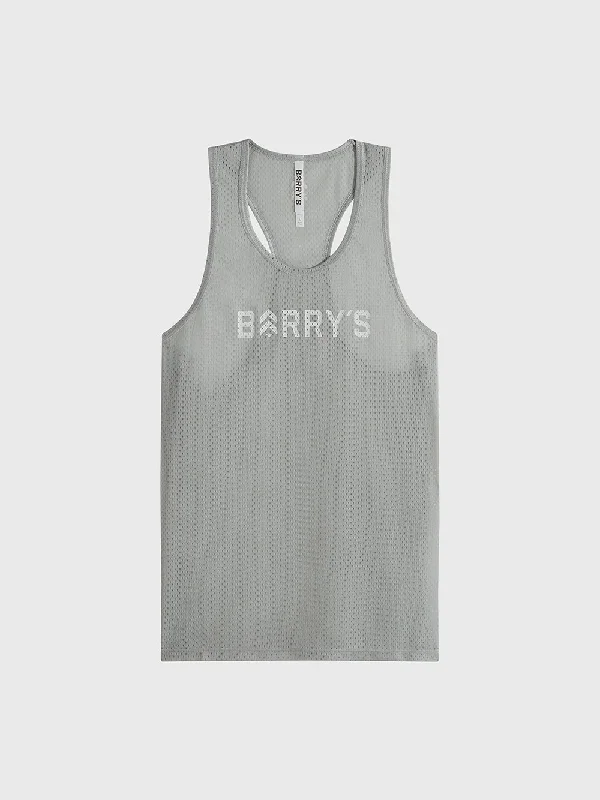 Men's Shirts for FishingBARRY'S LT GREY RELAY MESH TANK