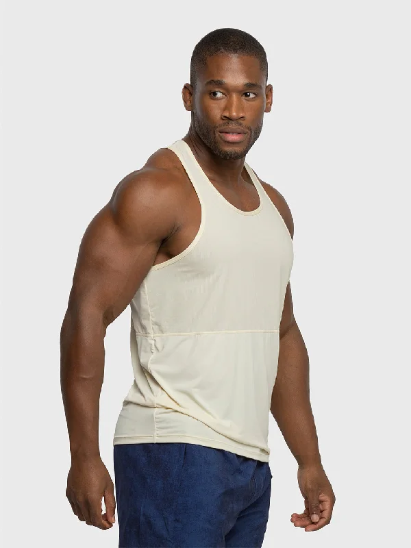 Men's Dressy Shirts for Formal EventsBARRY'S VINTAGE WHITE PERFORMANCE TANK