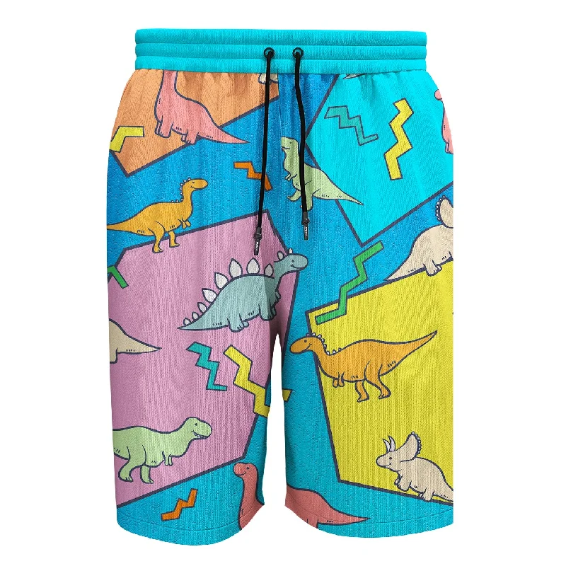 Warm Men's Fleece-Lined PantsDino Shorts