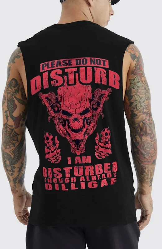 Men's Shirts for HikingDo not disturb Muscle shirt