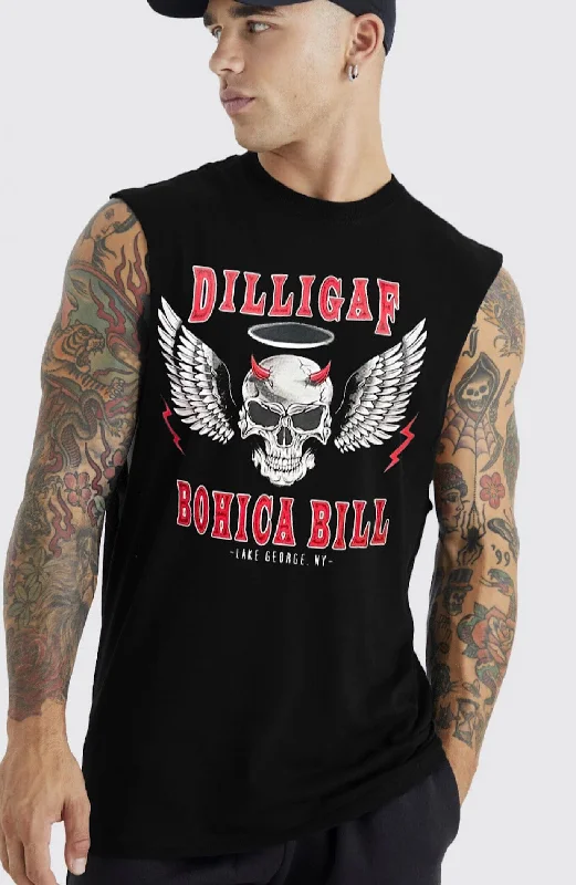 Men's Shirts with French CuffsHighway to hell Muscle shirt