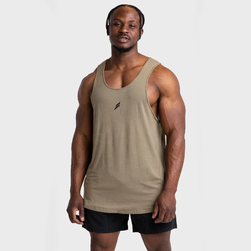 Men's Shirts with Floral PrintsMark Singlet - Olive