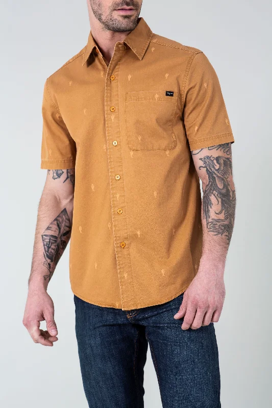 Men's Patterned Casual Shirts for Relaxed StylingCisco Dress Shirt