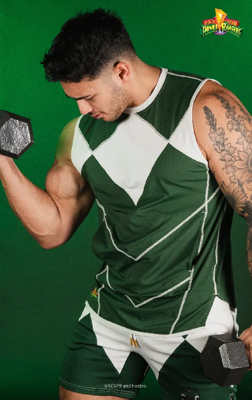 Men's Shirts with High NecksGreen Ranger Performance Tank Top