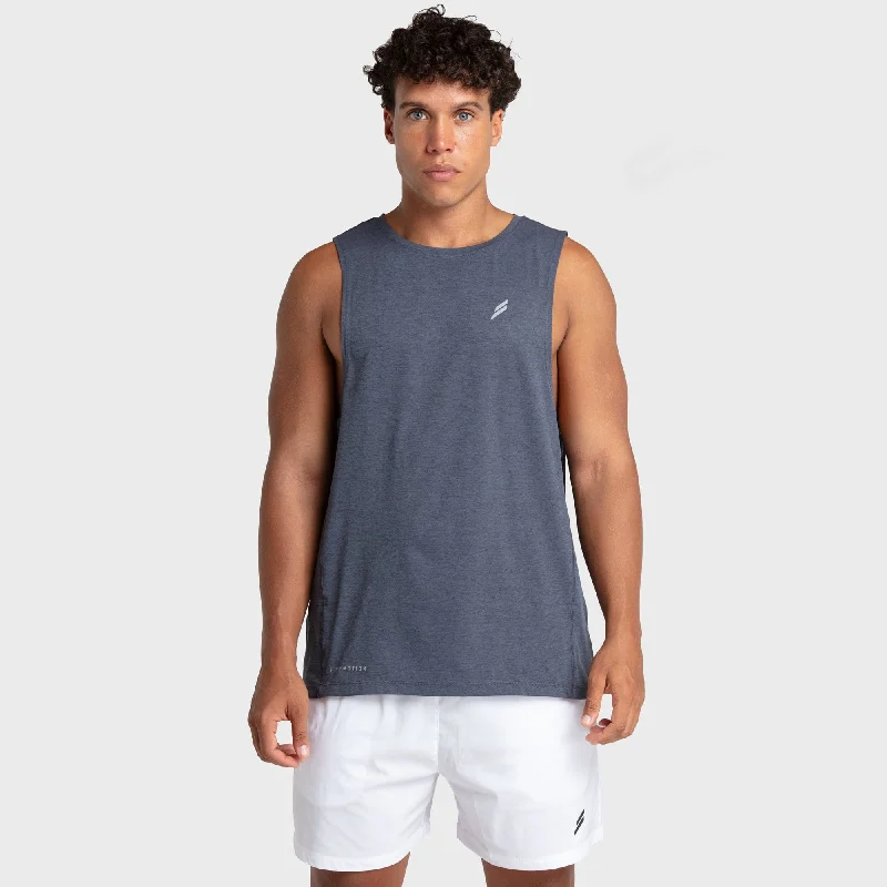 Men's Shirts for BoatingPuremotion Muscle Tank V3 - Charcoal Blue