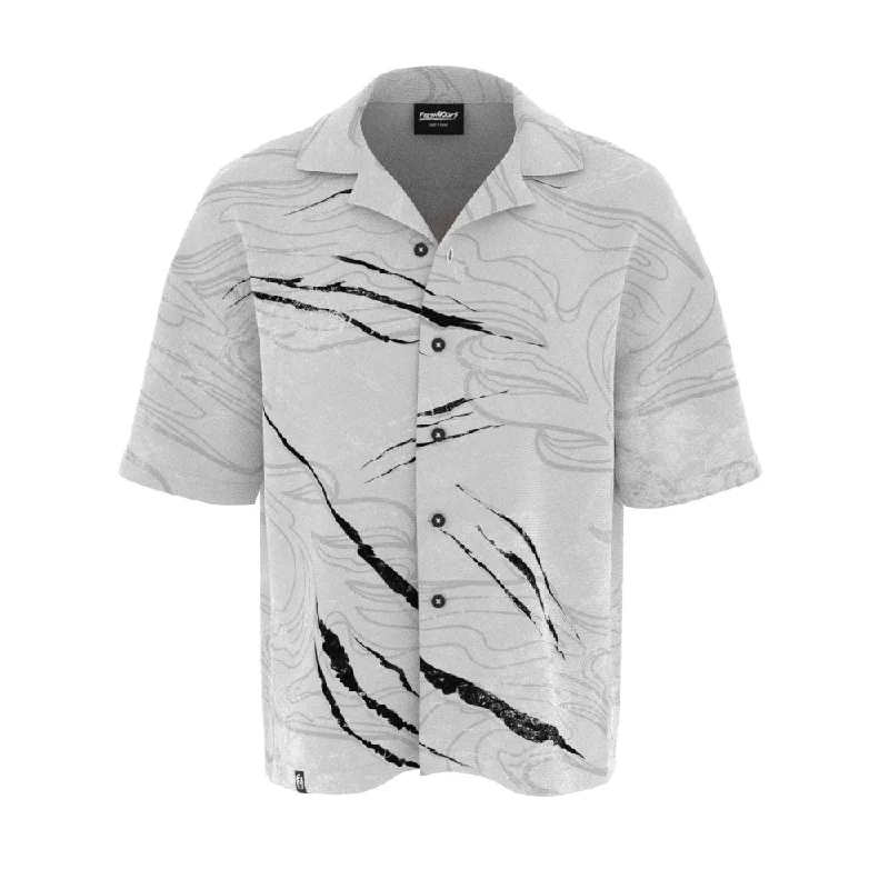 Men's Skinny-Fit Shirts for a Trendy LookTiger Era Oversized Button Shirt