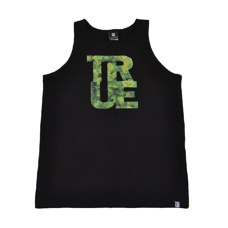 Men's Shirts with TiesTrue Mens Logo THC Tank Top Black