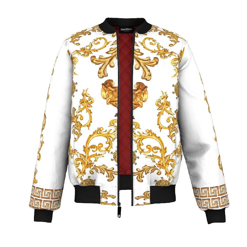 Men's Coats for WorkBaroque Bomber Jacket