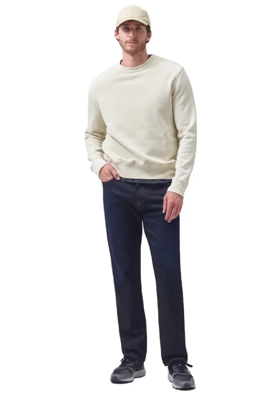 Men's Jeans with EmbroideryElijah Relaxed Straight in Falcon