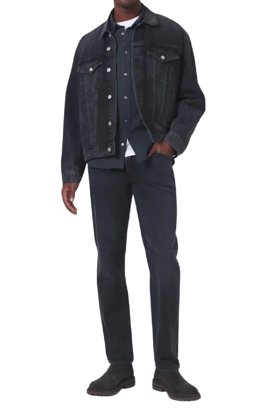 Fashion-Forward Men's JeansElijah Relaxed Straight in Grotto