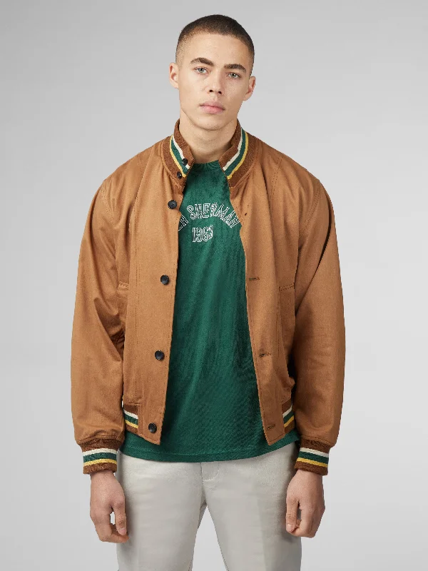 Men's Coats with VentilationSignature Heritage Bomber - Light Brown