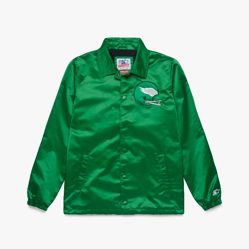 Men's Coats for City WearHOMAGE X Starter Eagles Coach's Jacket