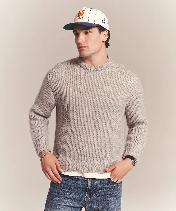 Men's Sweaters with SequinsLofty Alpaca Crewneck