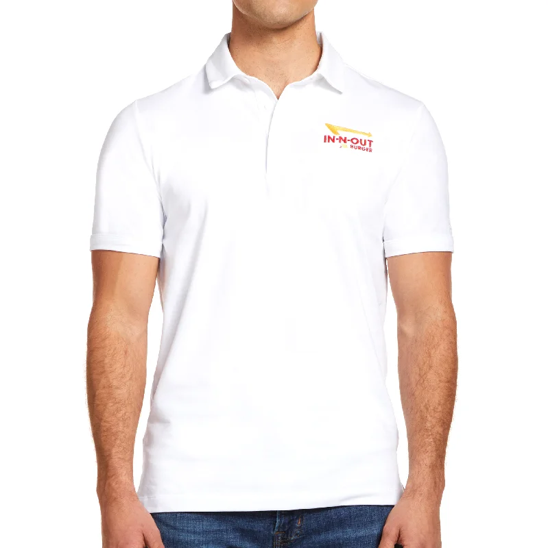 Men's Tailored Shirts for a Professional AppearanceMen's White Performance Polo