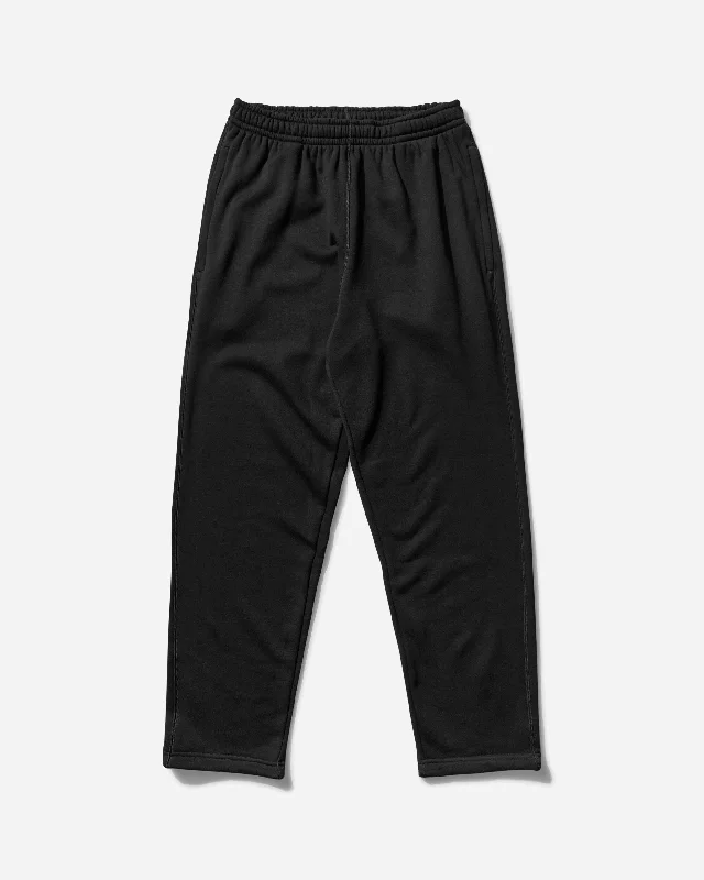 Oversized Men's JeansMen's Wool Classics Open Hem Fleece Pants Black