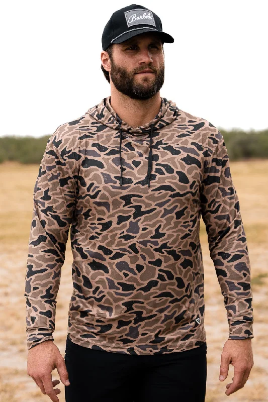 Fashionable Men's Streetwear HoodiesPerformance Hoodie - Gauge Camo