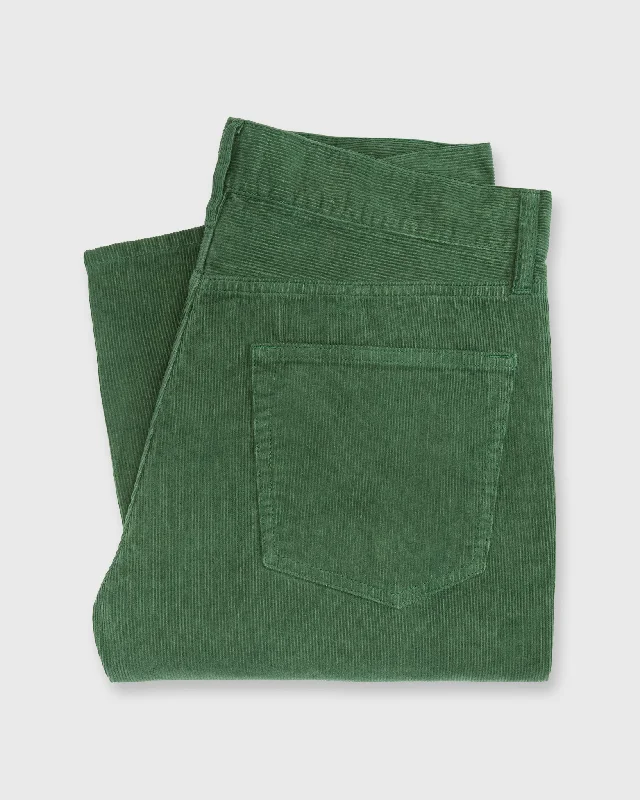 Best Selling Men's Jeans BrandsSlim Straight 5-Pocket Pant in Fern Garment-Dyed Corduroy