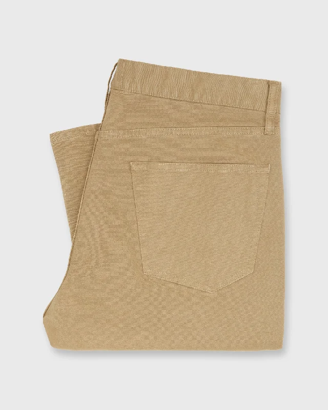 Men's Jeans with PocketsSlim Straight 5-Pocket Pant in Mushroom Twill