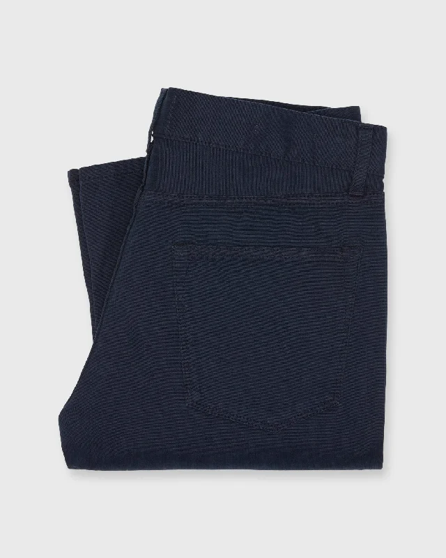 Men's Skinny Jeans with Stretch FabricSlim Straight 5-Pocket Pant in Navy Bedford Cord