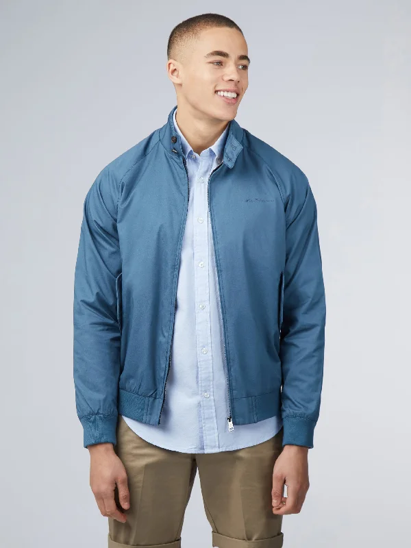 Durable Men's Car CoatsSignature Harrington Jacket - Teal