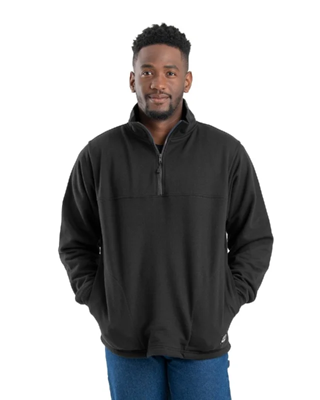 Men's Hoodies for SkiingHeritage Thermal-Lined Quarter-Zip Sweatshirt