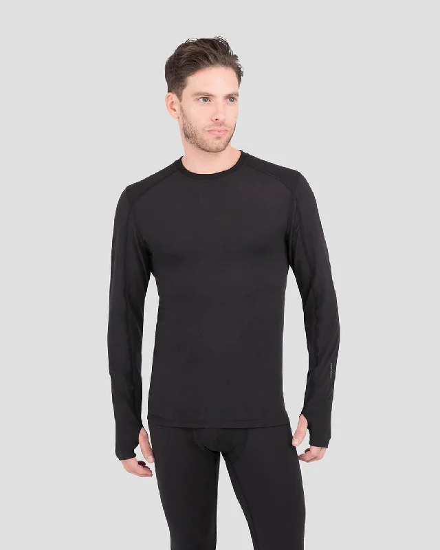 Men's Shirts with Surplice HemlinesTerramar Men's Thermolator Long Sleeve Thermal Crew