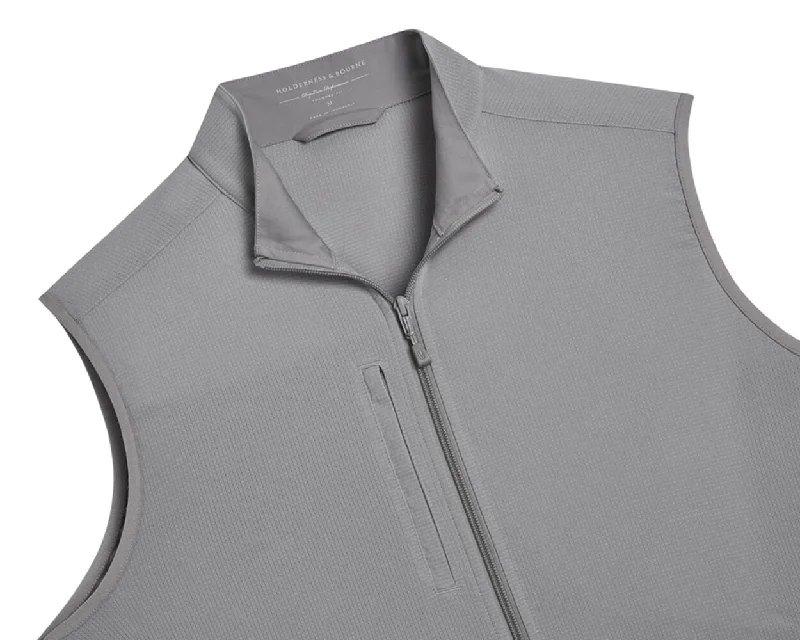 Unique Men's Flight JacketsThe Ventura Vest: Gray