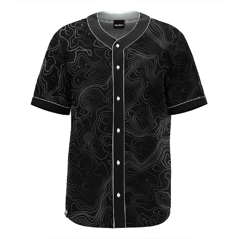 Men's Shirts with Velcro ClosuresTopographical Jersey