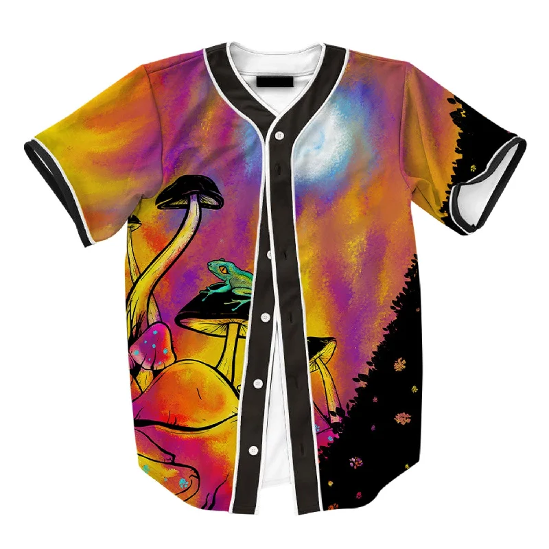 Men's Shirts with Contrast StitchingTrippy Nights Jersey