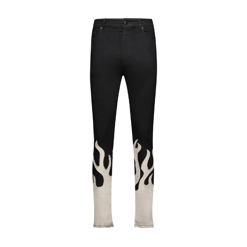 Men's Jeans in Different ColorsUP IN FLAMES JEANS