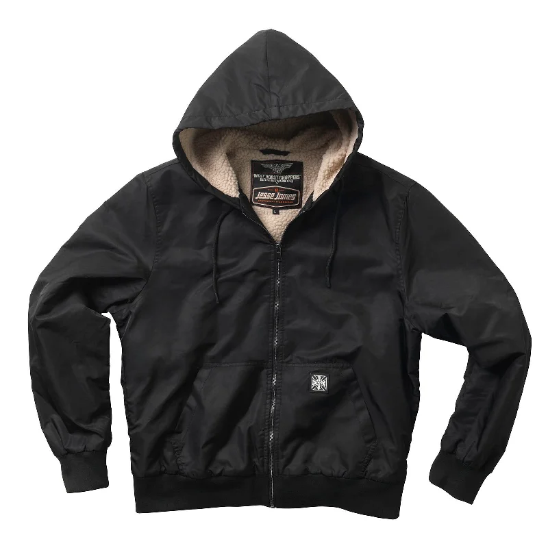 Men's Coats for LayeringWCC BFU NYLON SHERPA JACKET - BLACK