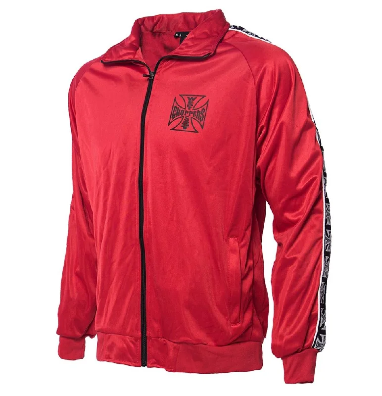 Men's Coats for Snowy WeatherWCC - OG TRACKSUIT JACKET - RED