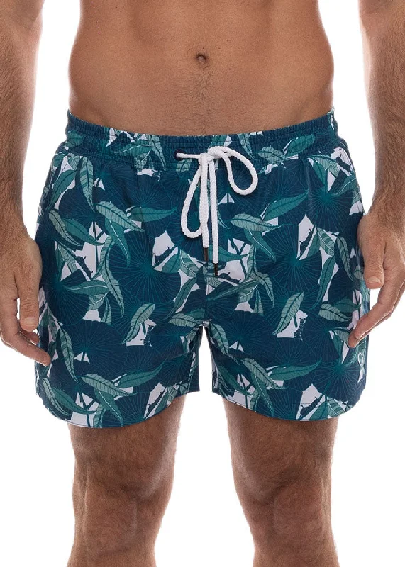 The Rocks Push - Balmoral "Marseille )Board Shorts - Green