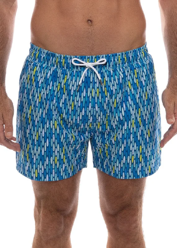 The Rocks Push - Balmoral "Boards" Board Shorts - Blue